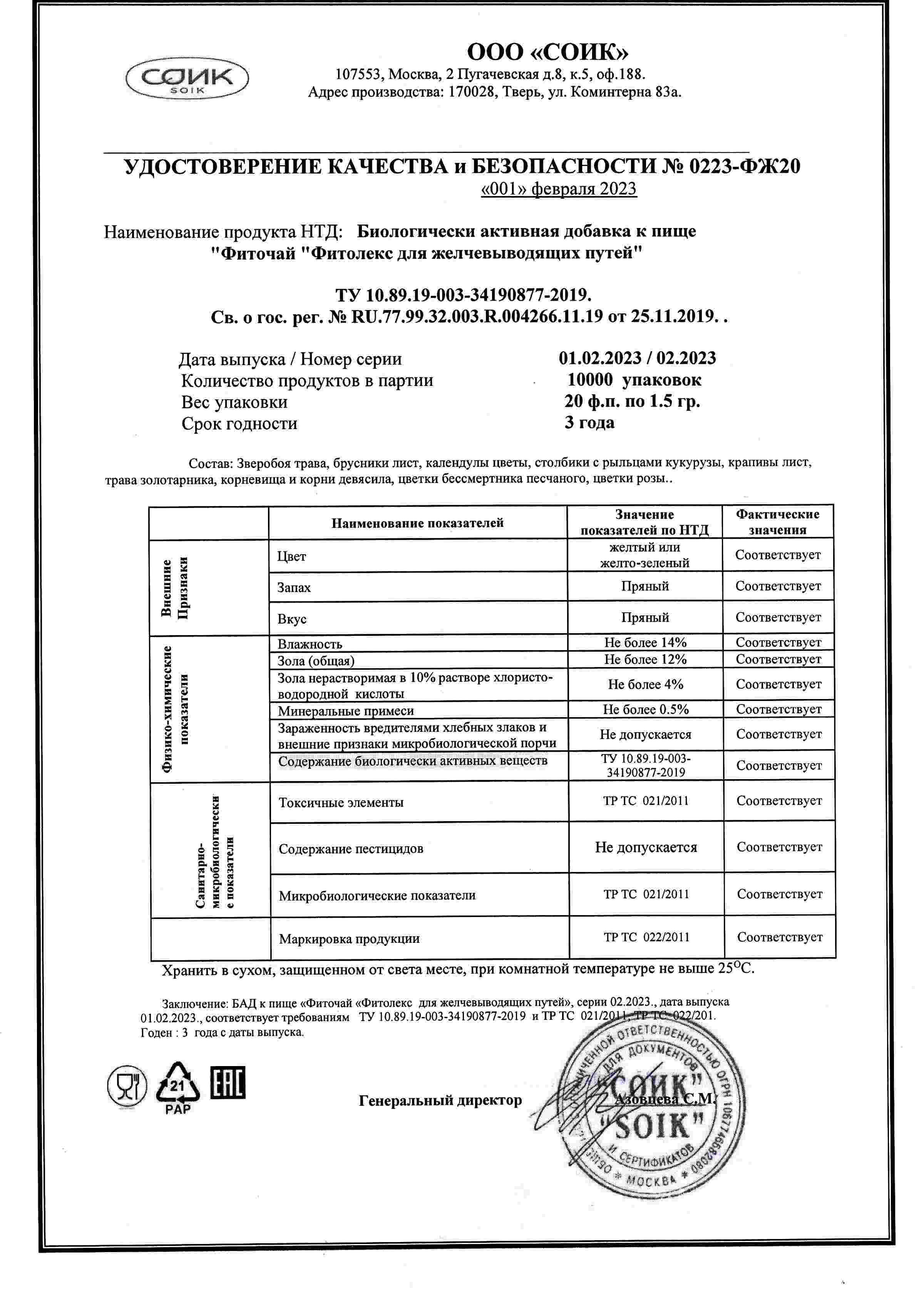 Паспорт №022023